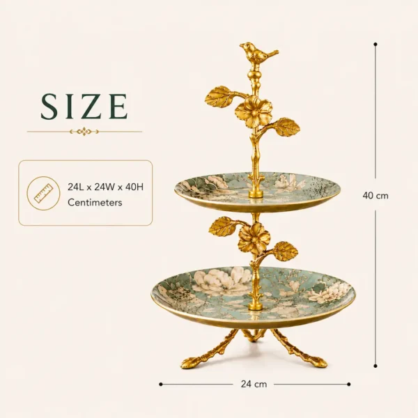 Two-Tier Cake Stand