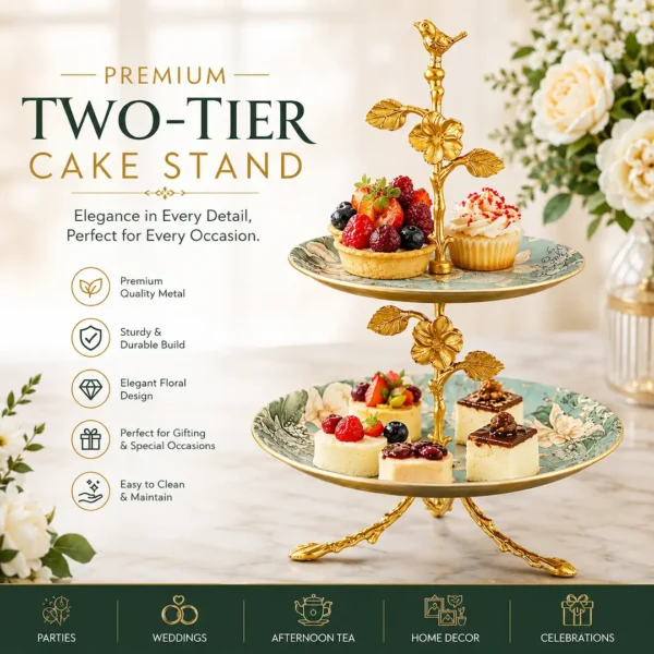 Two-Tier Cake Stand