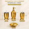 4-Piece Bathroom Accessories Set 4 4-Piece Bathroom Accessories Set