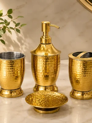 4-Piece Bathroom Accessories Set