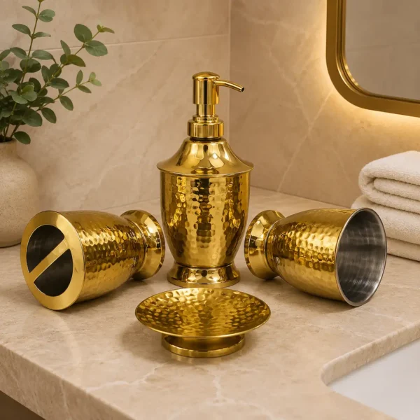 4-Piece Bathroom Accessories Set 4-Piece Bathroom Accessories Set